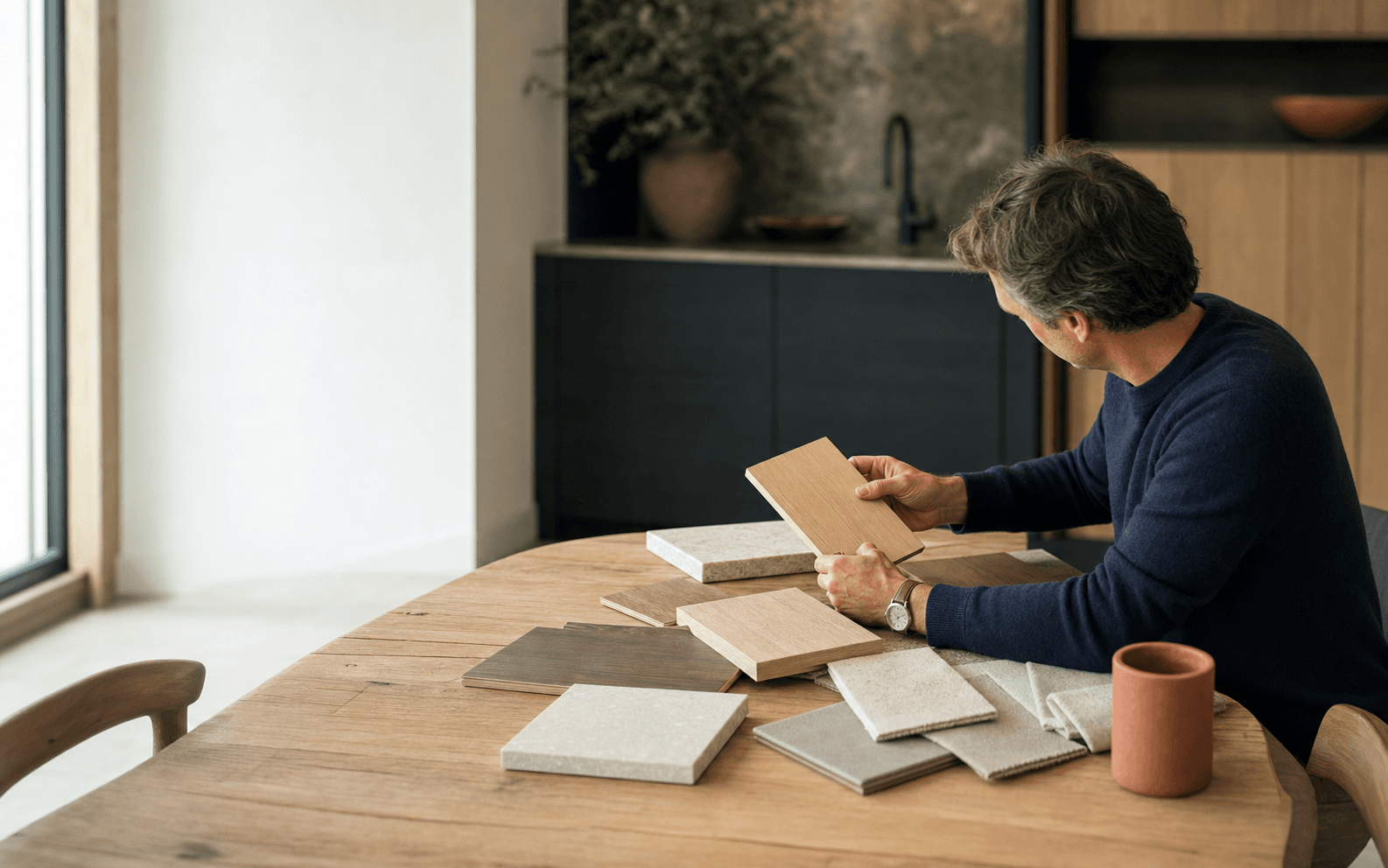 Illustrative material and hardware selection