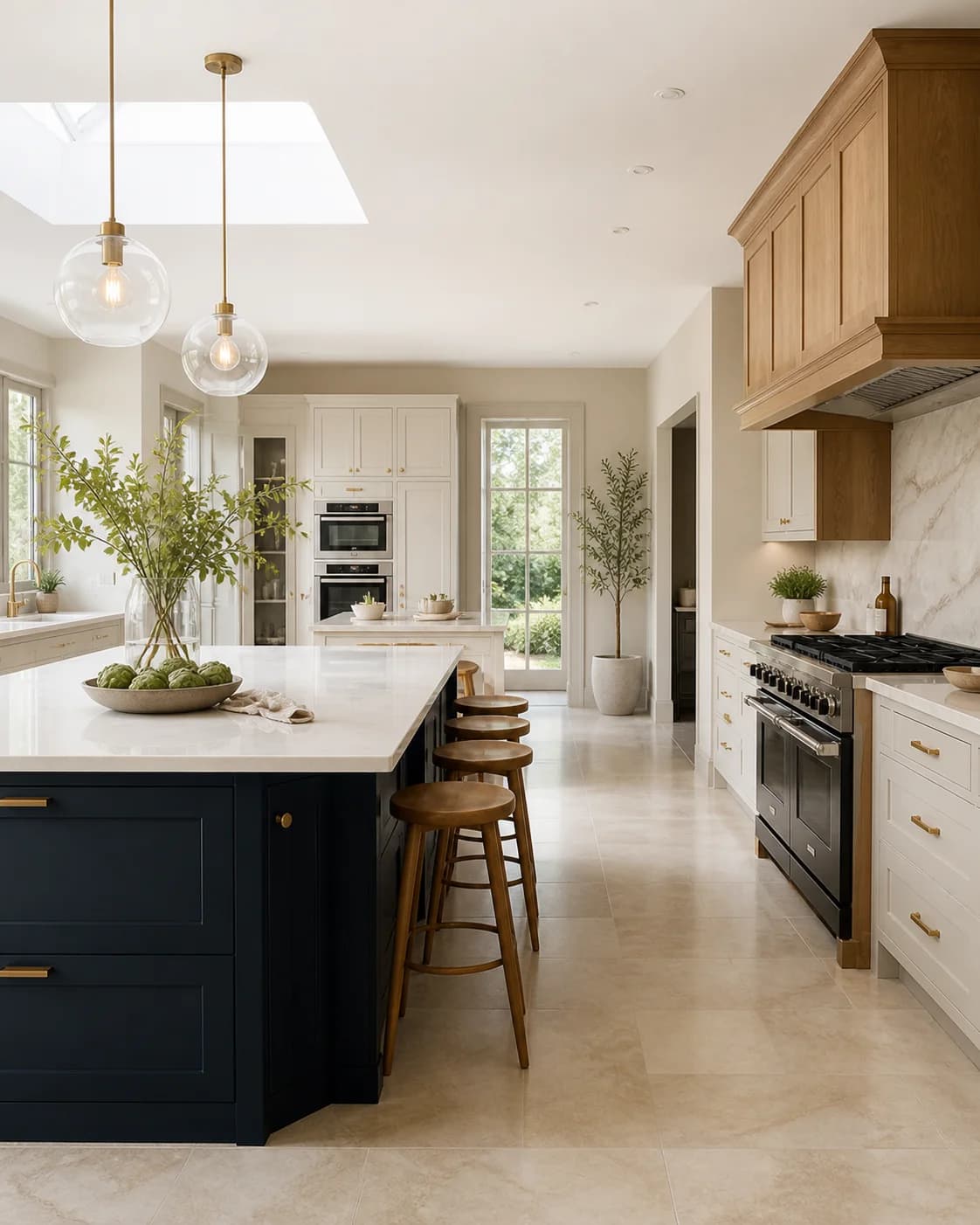 Illustrative Cairn & Grain Kitchens material and room study